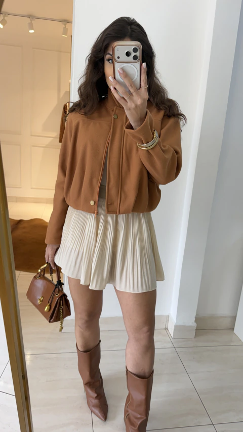 Saia Plissada