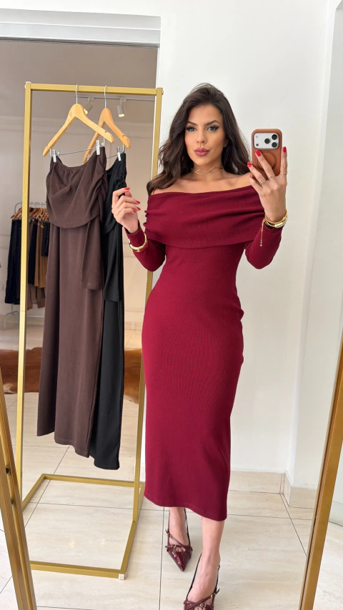 Vestido Ombro a Ombro